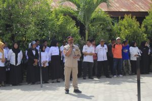 Murid SD Dilatih Cara Menghadapi Bencana Alam Oleh BPBD Kota Kendari