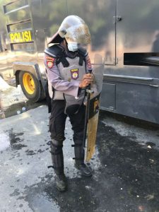 Demo Mahasiswa di Kendari, Polisi Dilempari Tinja