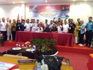 Alamsyah Lotunan Kembali Pimpin KONI Kendari