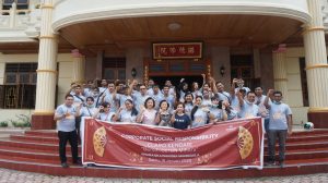 Claro Kendari Lakukan Bersih-Bersih Vihara Jelang Imlek