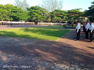 Pimpin Apel Pagi, Irwasda Polda Sultra Berikan Beberapa Pengarahan, Salah Satunya Terkait Virus Corona