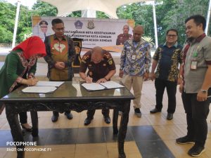 Pemkot Kendari Bersama Kejari Kota Kendari Tandatangani Kesepakatan Terkait Bantuan Hukum