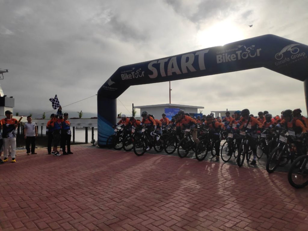 Ratusan Goweser Meriahkan Ikuti Event Tour De Moramo Garuda