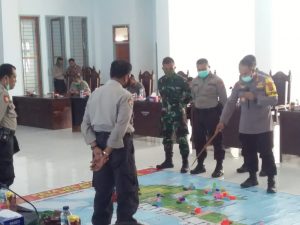 Rapat di DPRD Butur, Polres Butur Paparkan Strategi Antisipasi Dampak Sosial PSBB