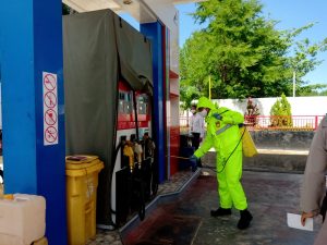 Bantu Pemerintah, BPR Bank Bahteramas Bersama Polres Butur Perangi Covid-19