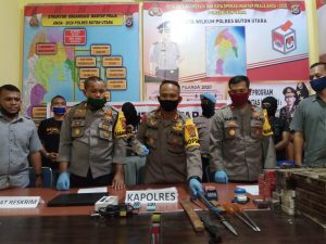 Dalam Waktu Tiga Jam, Tiga Perampok di Butur Berhasil Ditangkap