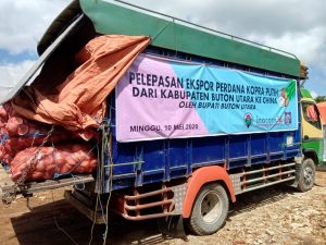 Tembus Pasar Dunia, Pemda Butur Ekspor Kopra Putih ke China