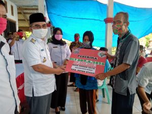 Bupati Butur Salurkan Bantuan di Tiga Kecamatan