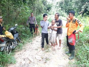 Kisah Penemuan Kakek yang Hilang di Hutan Oleh Polisi Satwa (K9) Polda Sultra