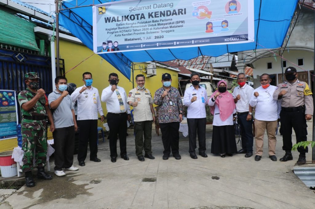 Wali Kota Kendari Apresiasi Pendampingan Pelaksanaan Program KOTAKU