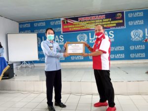 Rehabilitasi, Penyalahguna Narkotika Lapas Kelas II A Kendari Belajar Keterampilan Khusus 