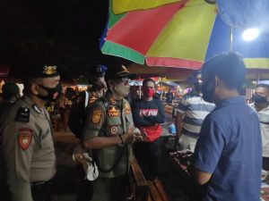 Tim Gabungan Pemkot Kendari Sosialisasikan Perwali Prokes Covid-19