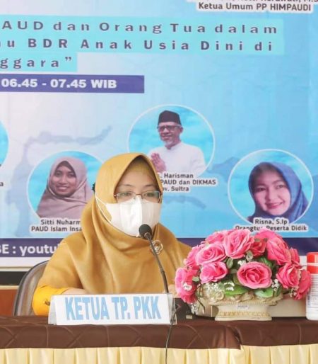Bunda PAUD Bersama Dikmudora Kendari Sosialisasikan Program BDR