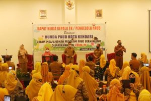 Wali Kota Kendari Buka Raker Kepala TK/Pengelola PAUD