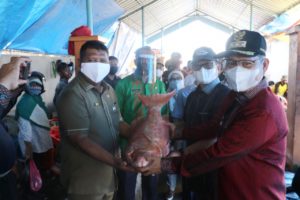 Sulkarnain Dampingi Staf Ahli Kementerian Kelautan dan Perikanan RI dalam Kunjungannya di Kendari