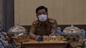 Inspektur Kota Kendari Pimpin Rapat Koordinasi MCP Korsupgah KPK Triwulan Tiga