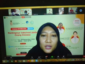 Webinar KPCPEN, Manfaat Program PEN Bagi UMKM Buton Utara