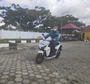 Wali Kota Kendari Sambut Baik Kehadiran Motor Listrik GESITS di Kendari.