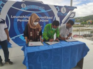 Bersinergi Dengan BI, Pemkot Digitalisasi Pembayaran di PDAM Kendari