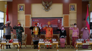 Wali Kota Kendari Gunakan Pakaian Adat Suku Tolaki pada Peringatan HUT RI ke 76