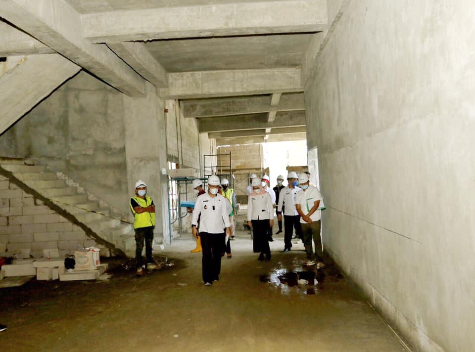 Sulkarnain Pastikan Kantor Wali Kota Kendari, Sudah Dapat di Gunakan Awal Tahun 2022