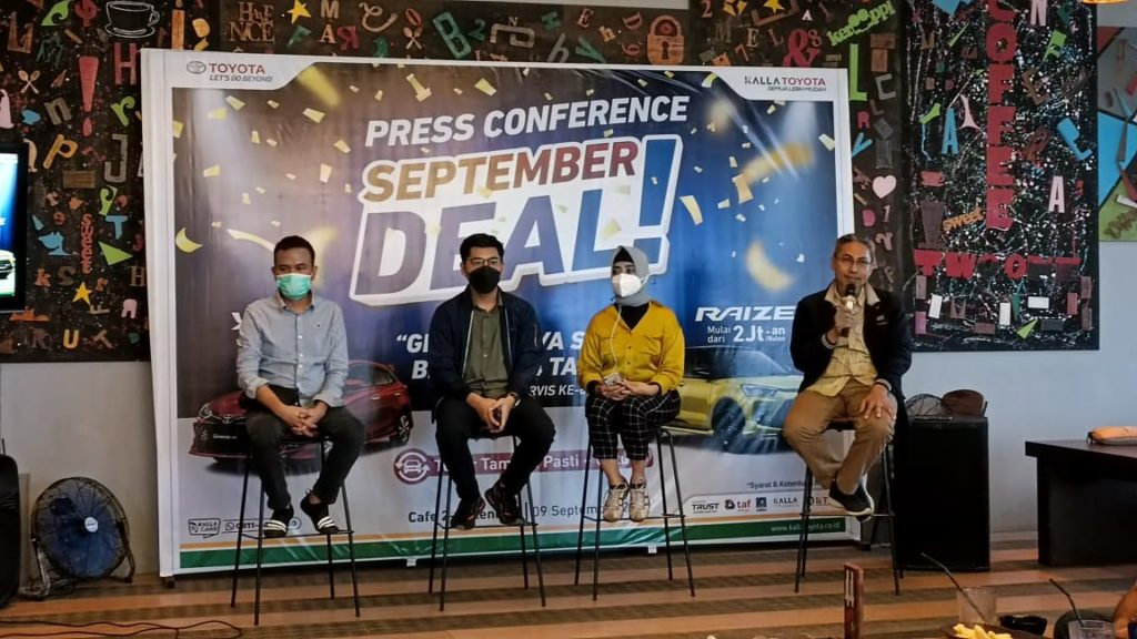 Toyota Hadirkan Promo Cicilan Super Rendah di September Deal