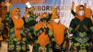 PKK Kota Kendari Raih Juara Pertama di Dua Lomba Jambore PKK Se-Sultra