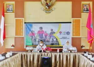 Wali Kota Kendari Ikuti Peringatan Haornas ke-38 Secara Hybrid Bersama Presiden RI