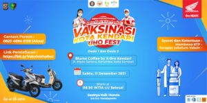 Gandeng UHO, Honda Akan Gelar Vaksinasi Massal di UHO Fest 2021