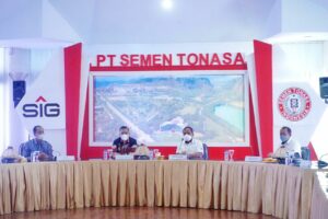 Jalin Sinergitas, Wali Kota Kendari Kunjungi Kantor PT Semen Tonasa