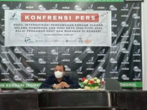 BPOM Kendari Ungkapkan Hasil Temuan Selama Pengawasan di Ramadan 2022