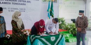 Teken MoU Bersama ISTEK Aisyiyah, Sulkarnain Optimis Membangun Kota Kendari