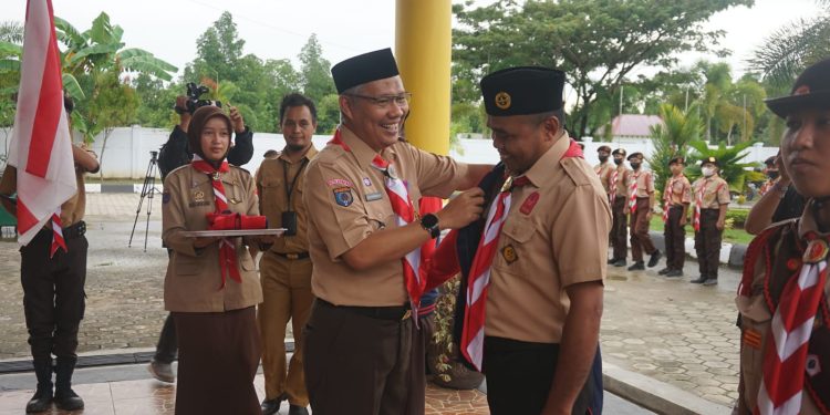 Wali Kota Kendari Lepas 87 Kontingen Jambore Kwarcab