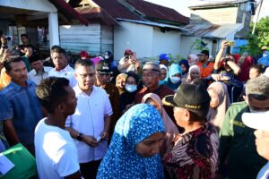 Pemkot Kendari Rencana Bangun Kembali Rumah Korban Kebakaran di Bungkutoko