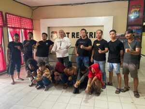 Diduga Lakukan Pengeroyokan Karena Perempuan, 7 Pemuda di Kendari di Tangkap Polisi