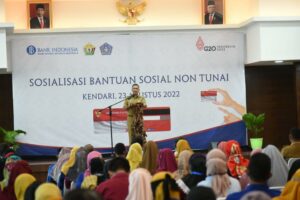 Pemkot Kendari Bersama BI Sultra Sosialisasikan Penyaluran BSNT