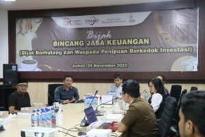 OJK Sultra Paparkan Perkembangan Industri Jasa Keuangan Tahun 2022