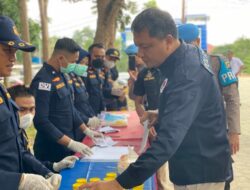 74 Personil Polda Sultra Jalani Tes Urine Dadakan, Dir Narkoba Ingatkan Anggotanya Jangan Coba-coba