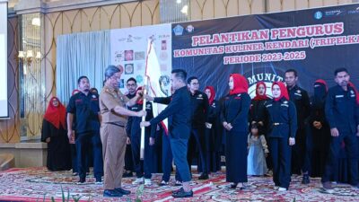 Kukuhkan Ketua dan Pengurus Baru, Sekda Kota Kendari Harap Tripeka Semakin Produktif