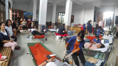 Masyarakat Toraja Di Kendari Gelar Donor Darah