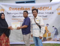 PT GKP Salurkan 1.700 Bingkisan Ramadhan Kepada Warga Lingkar Tambang