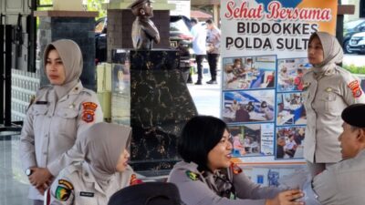 Bid Dokkes Polda Sultra Tingkatkan Kesehatan Personel Melalui Pemeriksaan Rutin