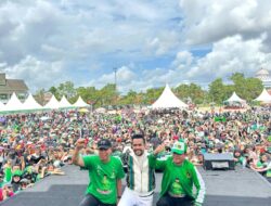 Masyarakat Dari Dalam dan Luar Kota Kendari Ramaikan Jalan Sehat DPW PPP Sultra