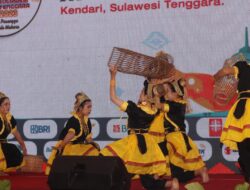 Tarian Asal Koltim Warnai Puncak Peringatan Bulan PRB