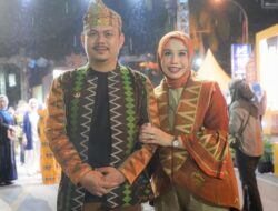 Bupati Koltim Ramaikan Karnaval Tenun Sultra 2023