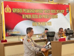 Tim Mabes Polri Melakukan Supervisi Operasi Mantab Brata di Polda Sultra