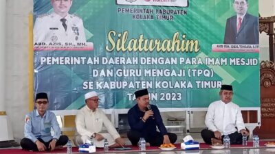 Bupati Koltim Jalin Silaturahim dengan Imam dan Guru Ngaji se-Koltim