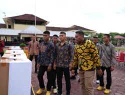 Polda Sultra Uji Efektivitas Keamanan Pemilu Melalui Simulasi PAM TPS 2024