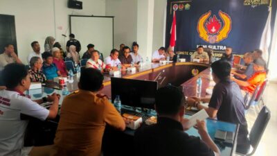 Pertemuan KONI Sultra Bersama 26 Cabor Lolos Pon Aceh: Bahas Langkah Persiapan Menuju PON XXI Aceh-Sumut