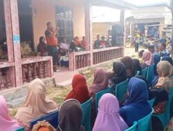 Ketua PKN Sultra Kampanyekan Prabowo-Gibran Ke Masyrakat Desa Terapung Waburense